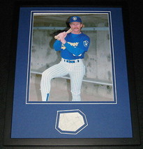 Robin Yount Signed Framed 11x14 Photo Display Brewers - £70.99 GBP