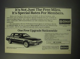 1990 Alamo Rent a Car Ad - It&#39;s not just the free miles, it&#39;s the special rates  - £14.78 GBP