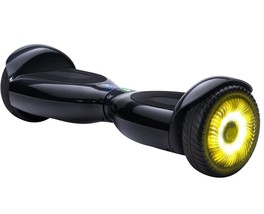 JETSON Zone All-Terrain Hoverboard with LED Wheels and BT Speakers (Black) - $108.89