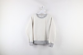 Vineyard Vines Womens XS Blank Sherpa Fleece Crewneck Sweatshirt White P... - $39.55
