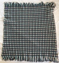 Pendleton Woolen Mills 100% Virgin Wool Blanket 39”x39” (45” w/fringe) Used - £31.28 GBP