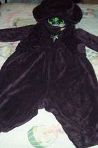Mother Maid~Purple Velour Romper 3-Piece~6 Months~Cute - £11.05 GBP