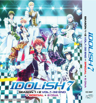 Dvd Anime Idolish 7 Season 1-2 VOL.1-21 End + Special + 8 Ona + Free Shipping - £28.78 GBP