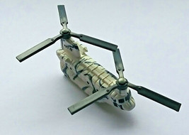 Hot Wheels Micro CH-47 Chinook Heavy Lift Helicopter, Winter Camo Paint ... - $10.88