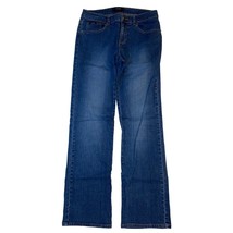 Izod Womens Stretch Bootcut Medium Wash Denim Blue Jeans, Size 6 - £7.98 GBP