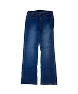 Izod Womens Stretch Bootcut Medium Wash Denim Blue Jeans, Size 6 - £7.47 GBP