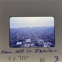 35mm Slide City View Izmir Turkey 1973 Tourist Photo - $156.94 MXN