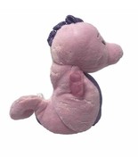 Baby Ganz Lavender Shiny Purple and Pink Coastal Sea Horse Rattle Lovey ... - £7.69 GBP