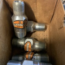 Lot of 5 J.B. Smith 3/4&quot; x 1/2&quot; XH TBE Steel Swage Nipple Extra Heavy 03... - $34.85 CAD