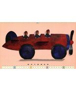 SEYMOUR CHWAST Cars XI 12" x 19" Offset Lithograph 1996 Contemporary - $82.17