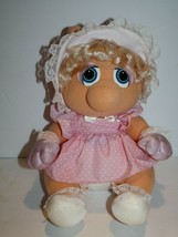 Muppet Babies Miss Piggy Plush Henson Hasbro Softies Soft Toy Stuffed VTG 1985 - £35.27 GBP