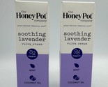 The Honey Pot Company  Soothing Lavender Vulva Cream 1oz. Lot Of 2 New/S... - $14.49