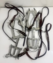 Vtg Salewa Mountain Ice Climbing Spikes Crampon 12 Point Adjustable West... - $24.74