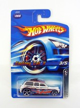 Hot Wheels Cockney Cab II #068 Chrome Burnerz 3/5 Chrome Die-Cast Variant 2006 - £4.57 GBP