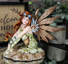 Amy Brown Thinking Of You Steampunk Aviator Pilot Fairy In Robot Wings Figurine - £37.95 GBP