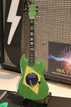 MAX CAVALERA (Sepultura)ESP Brazilian Flag MC600 LTD1:4 Scale Replica Gu... - $40.06 CAD
