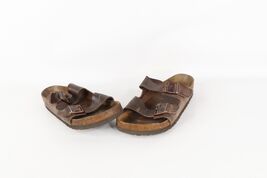 Vintage Birkenstock Womens Size 5 Distressed Leather Buckle Strap Sandal... - $719.71 MXN