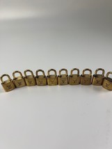 LOUIS VUITTON Locks with No Keys set of 10 - $186.80