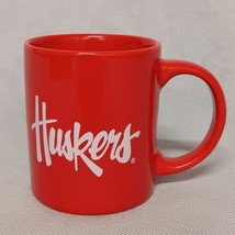 Nebraska Cornhuskers Coffee Mug Huskers Red White Nwt - £15.58 GBP