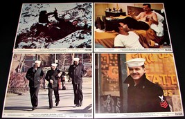 4 1973 Hal Ashby Movie THE LAST DETAIL Lobby Cards Jack Nicholson Randy ... - £26.25 GBP