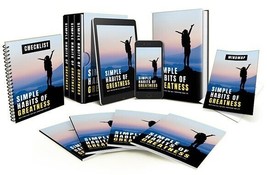Simple Habits Of Greatness ( Buy this  get another  for free) - $2.97