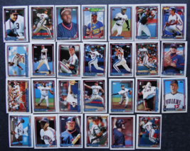 1992 Topps Micro Mini Cleveland Indians Team Set of 27 Baseball Cards - £7.83 GBP