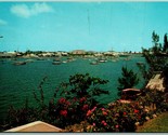 Yacht Race Hamilton Harbor Newport Rhode Island RI 1958  Chrome Postcard I1 - £3.11 GBP