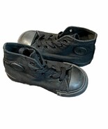 Converse All-Star Chuck Taylor Black High-Top Sneakers Unisex Toddler Sz 8 - $31.51 CAD