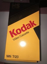 Kodak T-120 [ Hs High Standard] Vidéo Cassette Vidéo VHS Bandes Occasion 6 Pack - £6.35 GBP