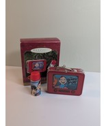 VTG 1999 Hallmark Keepsake Ornament Howdy Doody Lunch Box Set TV Show Th... - $259.09 MXN