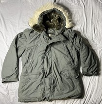 Extreme Cold Weather Parka Jacket Type N-3B Size Medium 8415-00-376-1672 - $1,895.45 MXN