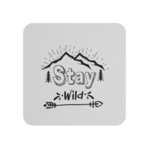 Personalized Square Photo Coasters: 50 or 100 Pack, Mountain and Trees D... - £64.89 GBP+
