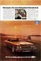 Vintage 1973 Chevy Caprice The Most Distinguishedof All Print Ad Adverti... - £3.81 GBP