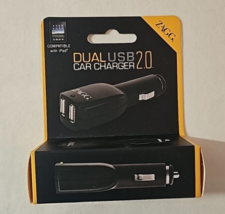 Zagg Fast Car Charger Dual USB AC Travel Power Adapter Universal Apple Android - £9.14 GBP