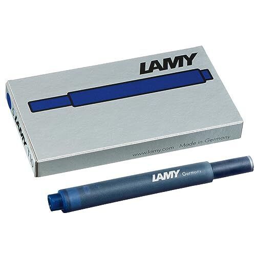 LAMY Cartridge Ink Blue Black LT10BLBK Regular Import - $18.65