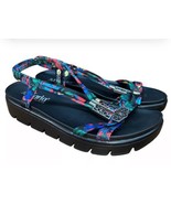 Alegria Roz Strappy Sandal Get Away Black T Strap Womens Shoes EU 40 US ... - $51.43 CAD