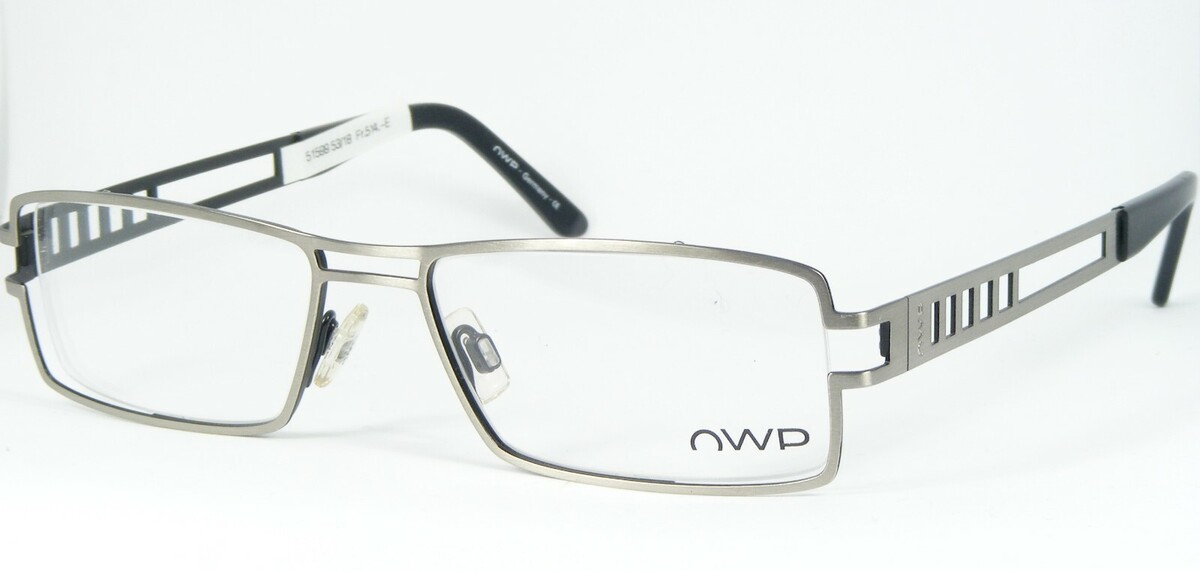 OWP Modell 8558 200 Metallisch Grau Brille 53-18-140mm Deutschland (Noti... - $66.52