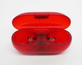 Beats by Dr. Dre Solo Buds In Ear Headphones MUW03LL/A - Transparent Red image 8