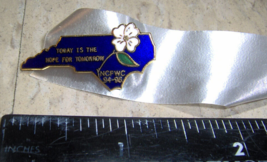 Blue Lapel Pin NCFWC 94-96 Nashville Wellness TODAY IS THE HOPE FOR TOMO... - $37.49