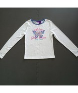 Dreema VTG Y2K Shirt Girls 14 Long Sleeve Casual Top Butterfly Print Gli... - £10.15 GBP