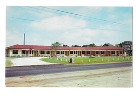 Dunn NC Dawsons New Motor Court Rte 301 Motel Mr Mrs F A Hook Prop Vtg P... - $4.99