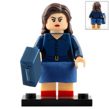 Peggy Carter (Blue suit) Marvel Avengers Endgame Minifigure Block Toy New - £2.38 GBP