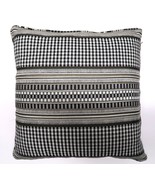 Lovely Raymour &amp; Flanigan Black &amp; White Check 17&quot; x 17&quot; Accent Throw Pil... - $655.06 MXN