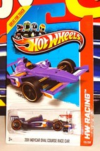 Hot Wheels 2013 Track Aces Series #126 2011 INDYCAR Oval Course Race Car Purple - £3.95 GBP