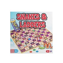 Traditional Games Snakes and Ladders Game  - £15.28 GBP