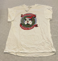 Vintage 1996 Big Dog Brand Here Comes Santa Paws Graphic T Shirt NWT Men... - £15.97 GBP