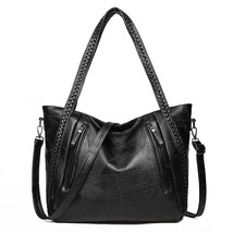 New brand high quality soft leather large pocket casual handbag women&#39;s handbag  - £39.37 GBP