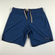 Maui and Sons Swim Trunks Shorts Mens 36 Surfboards Surfing Blue Waves W... - $14.01