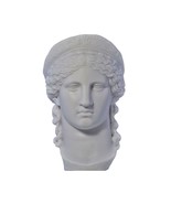 Hera Juno Queen of Gods Goddess of Women Bust Head Greek Roman Statue Sc... - £80.34 GBP