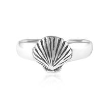 Seashell Sterling Silver Toe Ring - £13.54 GBP